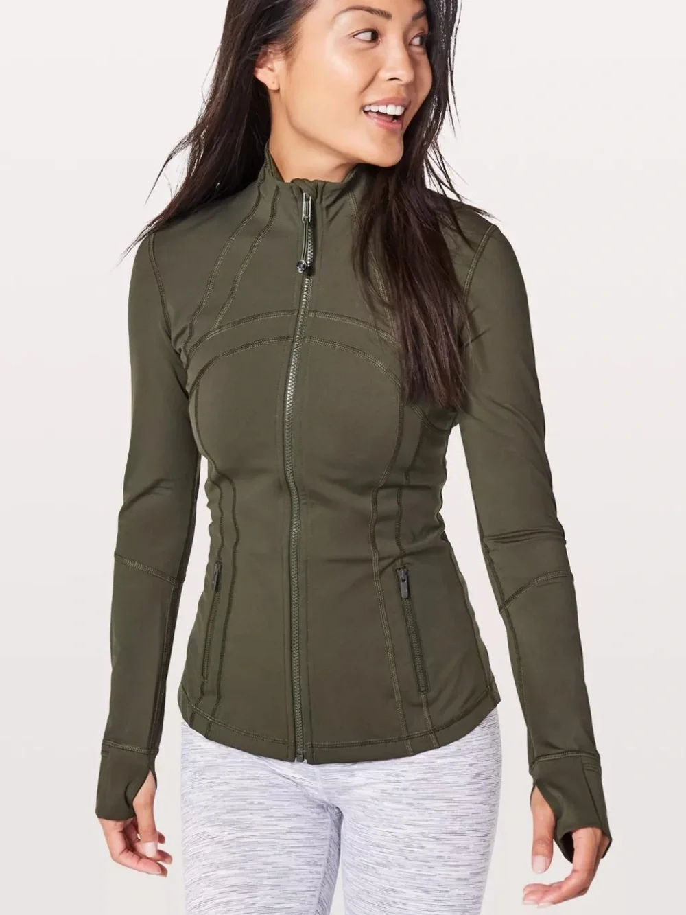 Lululemon Define Jacket Dark Olive